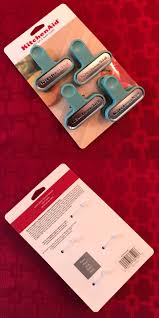 Check spelling or type a new query. Cooking Utensils 20649 Kitchenaid Set Of 4 Bag Clips Chip Clips Aqua Sky Brand New Buy It Now Only 12 99 On Ebay Bag Clips Kitchen Aid Cooking Utensils