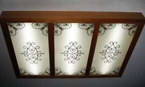 Enhance the practical benefits of fluorescent and led lighting with the artistic and stylish visual qualities found in fine lighting decor. 8 Fluorescent Light Covers Ideas