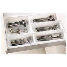 Because what could be more beautiful than finding the potato peeler precisely when you need it? Stodja White Cutlery Tray Width 31 Cm Ikea