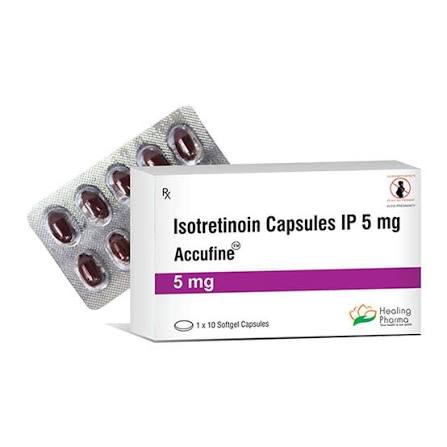 Isotretinoin 5mg Capsule, Packaging Size: 1*10
