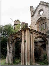 Cambusnethan Priory Entrance Scary Houses Abandoned Places Abandoned Churches