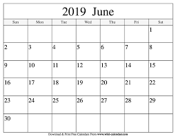 Blank June 2019 Calendar June Calendar Printable March Calendar Printable Free Printable Calendar Templates