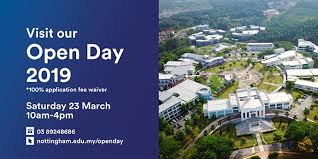 Please complete the form below and we will contact you within 48 hours. University Of Nottingham Malaysia Open Day Full Scholarships Available For 2019