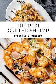 The Best Herbed Grilled Shrimp Doyouevenpaleo Net Easy Summer Grilling Recipes Grilled Shrimp Recipes Summer Grilling Recipes