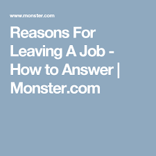 How To Answer Why Did You Leave Your Last Job Leaving A Job Job Advice Job Search Tips