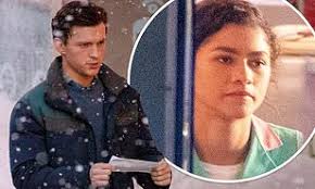 A post shared by tom holland (@tomholland2013). Tom Holland Treks Through The Snowfall As He Films Spider Man 3 With Zendaya In Atlanta Daily Mail Online