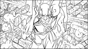 Hover over an image to see how the coloring page will look. Flash Coloring Sheet Printable Coloring Books Superhero Coloring Pages Monster Coloring Pages