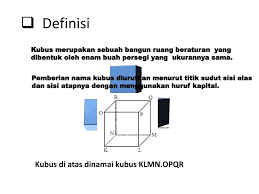 Kubus Dan Balok Bangun Ruang Sisi Datar Brsd1 Disajikan Oleh Ppt Download