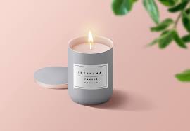 Advanced square slide box package mockup created with adobe photoshop and using smart objects. 20 Awesome Candle Psd Mockup Templates Decolore Net