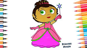 Maybe you would like to learn more about one of these? Princess Presto Super Why Speed Coloring Pages For Kids Youtube