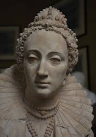Bath, Art and Architecture: A terracotta bust of Elizabeth I from Queen  Caroline's Library.