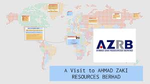Ahmad zaki resources berhad is engaged in investment holding, providing management services and as contractor of civil and structural works. A Visit To Ahmad Zaki Resources Berhad By Ridzuan Hakimi Mohd Jafri