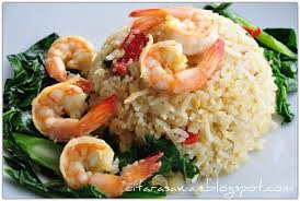 Nasi Goreng Kailan Ikan Masin Makanan Mudah Resep Makanan Nasi Goreng