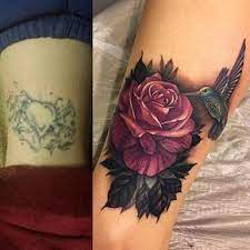 60 Amazing Cover Up Tattoos Pictures Before And After You Won T Believe That There Was A Tattoo Cover Up Tattoos Cover Tattoo Best Cover Up Tattoos