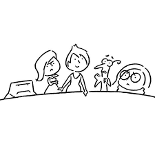 yu nagaba on instagram inside out insideout インサイドヘッド pixar yunagaba kaerusensei 長場雄 長場雄 キュートなスケッチ ネズミ イラスト