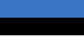 The normal size is 105 by 165 centimetres (41 in × 65 in). Estonia Flag Harrison Flagpoles Quality Digital Print Handsewn Eco Flags