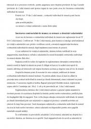 Se poate opta pentru încetarea contractului individual de muncă şi pe cale amiabilă cu acordul părţilor, în baza unei cereri din partea angajatului, conform art.55, lit.b, din codul muncii. Incetarea Contractului Individual De Munca Dupa Demisia Salariatului Tocilar Ro
