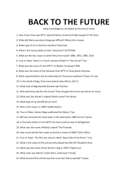 Save big + get 3 months free! 42 Best Back To The Future Trivia Questions And Answers