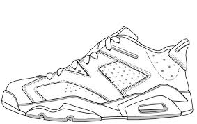 Jordan shoes coloring pages are provided for you, in the form of coloring pages, used as the media which is used in the coloring class. Jordan Retro Shoes Coloring Pages