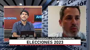 ELECCIONES 2023: CESAR LEZCANO, CANDIDATO A DIPUTADO PROVINCIAL
