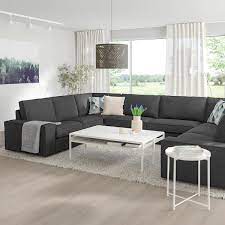 Kivik Sofa U Form 7 Sitzig Hillared Anthrazit Ikea Schweiz U Formiges Sofa Sofa Sofa Design
