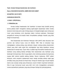 Sebagai pekerja di malaysia, kita semua tahu yang kita tak dapat setiap sen gaji yang kita terima tu. Contoh Dasar Keselamatan Dan Kesihatan Pekerjaan Dasar Keselamatan Kesihatan Pengurusan Keselamatan Dan Kesihatan Pekerjaan Kkp Memerlukan Komitmen Pemunya Perniagaan Atau Majikan Untuk Melakukan 3 Langkah Di Bawah