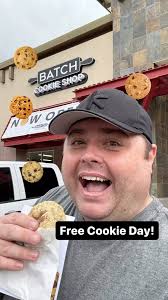 I took Garren to work today, so of course I had to get a free cookie!,  C’mon down to Signal Butte and Baseline, Free Cookies