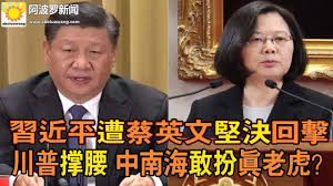 Image result for 川普 蔡英文 习近平