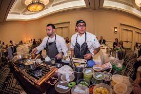 Chef Freddy Vargas His Team At Flavors Of Los Angeles 2014 Representing Scarpetta And The Montage Beverly Hills Los Angeles Beverly Freddy