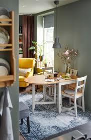 gamleby klaptafel licht antiekbeits grijs ikea kleine eettafel kleine keuken tafels woon eetkamer