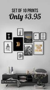 Flower Art Print Modern Minimalist Black And White Wall Art Photography Poster Floral Nature Nurse Black And White Wall Art Art Collage Wall Pineapple Wall Art