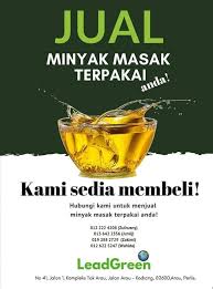 Sebenarnya dari minyak masak terpakai anda boleh hasilkan bahan yang paling mudah iaitu lilin. Perlisaktif Skuad Lead Green Akan Beroperasi Dengan Facebook