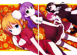 Konoe Subaru And Suzutsuki And Usami In 2020 Mayo Chiki Rabbit Wallpaper Anime