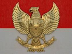 National emblem of indonesia garuda pancasila muhammadiyah university of malang,, multicolored. Garuda Pancasila 3d Models Stlfinder