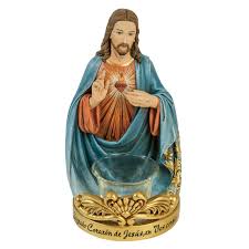 Del libro el reinado del corazón de jesús(tomo3), escrito por un p. 15287 Candelero Sagrado Corazon De Jesus En Vos Confio Home Interiors De Mexico