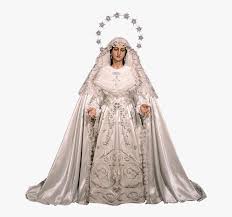 transparent virgen maria png virgen del rocio de malaga png download kindpng transparent virgen maria png virgen