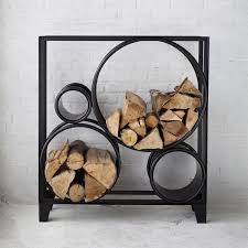 Range Buches Interieur 30 Idees Deco Pour Stocker Le Bois Porte Buche Design Porte Buche Range Buche Interieur