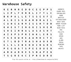 These hidden picture games are a great way to introduce or review key vocabulary. Warehouse Safety Word Search Kids Word Search Word Puzzles Word Search Puzzles