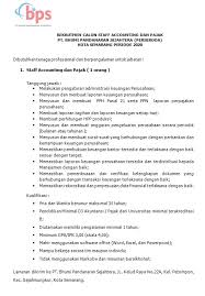 Check spelling or type a new query. Rekrutmen Calon Staff Accounting Dan Pajak Pt Bhumi Pandanaran Sejahtera Perseroda Kota Semarang Periode 2020 Pemerintah Kota Semarang