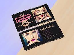 Free Fashion Gift Voucher Mockup In Psd Fashion Gift Voucher Mockup Psd Women Gift Voucher Design Fashion Gifts Voucher Design