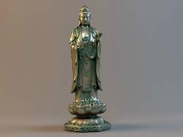 Guanyin Statue 3d Model 3ds Max Object Files Free Download Modeling 45796 On Cadnav Guanyin Statue 3d Model