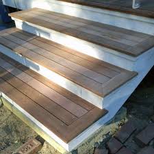 A set of wooden porch steps will add natural beauty to your entrance, and provide safe and comfortable access. Top 50 Best Deck Steps Ideas Backyard Design Inspiration
