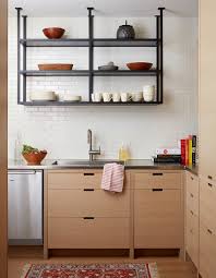 Decmode wood and mirror decorative chest. Hot Look 40 Light Wood Kitchens We Love House Home