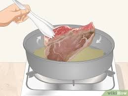 Turn all the gas grill burners to high and let it get really hot. 5 Ways To Cook A T Bone Steak Wikihow