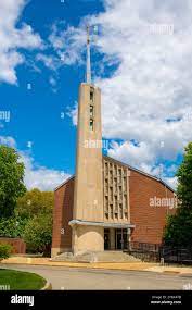 Trinity Chapel At 885 Centre Street In Boston College Law School Newton Campus In City Of Newton Massachusetts Ma Usa Stock Photo Alamy