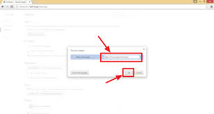 One may setup the browser engine to a desired home page with single access button and restoring sessions may also be directed. Homepage Ninja Setting Your Custom Homepage On The Google Chrome Web Browser On A Windows Computer