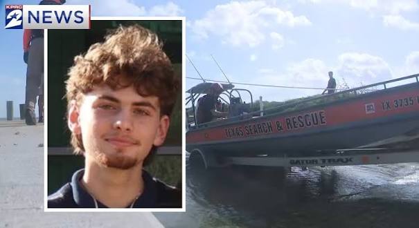 UPDATE: The body of 17-year-old Nathan Lowery has been recovered after an  extensive search in Galveston Bay, Texas EquuSearch confirmed. Nathan  disappeared Saturday morning after an inflatable raft he and his 16-year-old