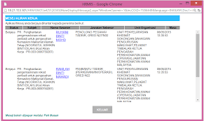 Hmris atau sistem pengurusan maklumat sumber manusia merupakan satu portal yang diuruskan oleh jabatan perkhidmatan awam (jpa) aplikasi hrmis 2.0 online. Http Jknperlis Moh Gov My V3 Index Php Muatturun Category 14 Hrmis Download 168 Manual Pengguna Pengurusan Rekod Peribadi Pemilik Kompetensi