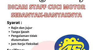 We did not find results for: Lowongan Kerja Staff Cuci Motor 46 Wash Care Arcamanik Bandung Agustus 2020 Info Loker Bandung 2021