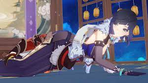 MMD] Yelan Headscissor and Neck Snap (Genshin Impact) [Motion DL] - YouTube